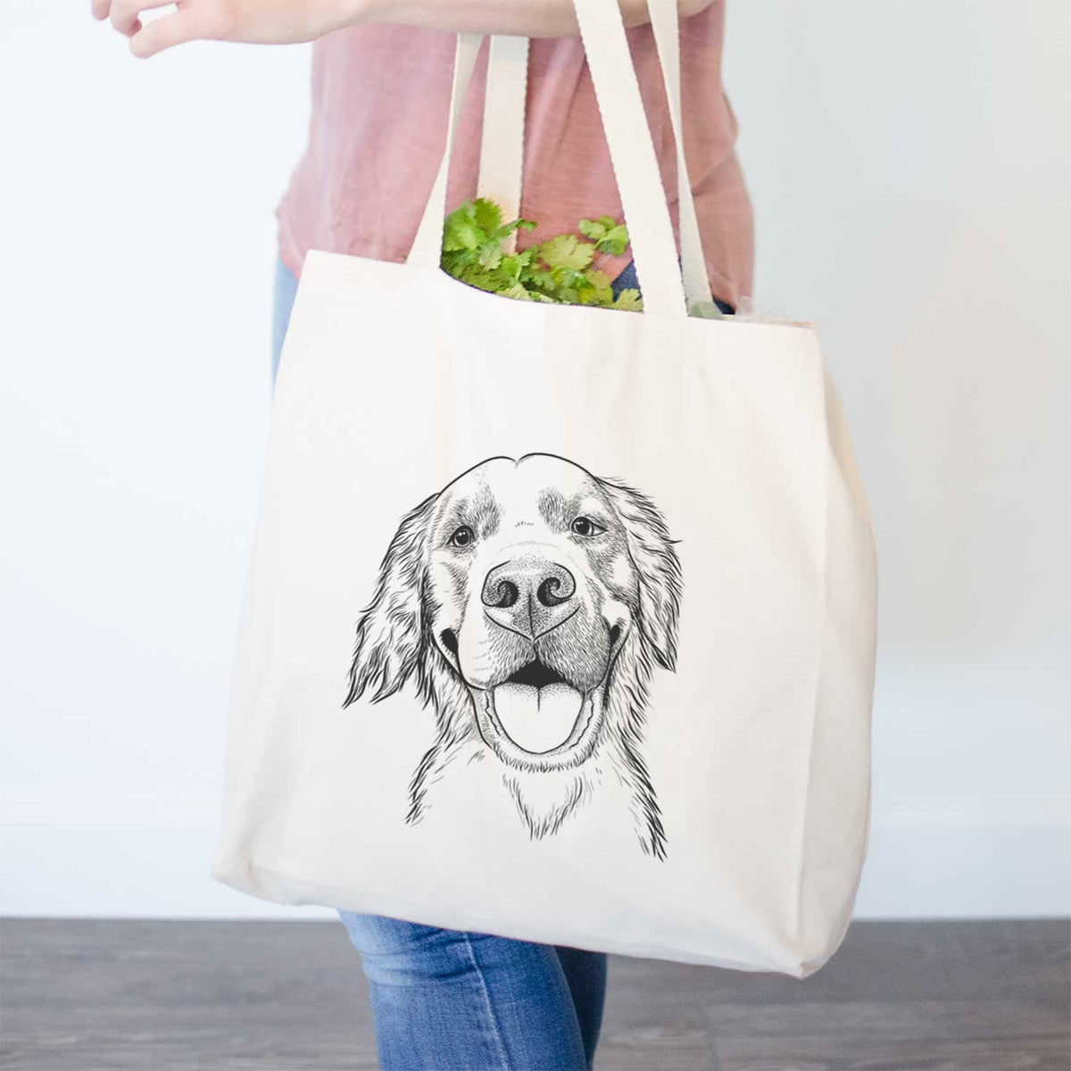 Jordy the Golden Retriever - Tote Bag