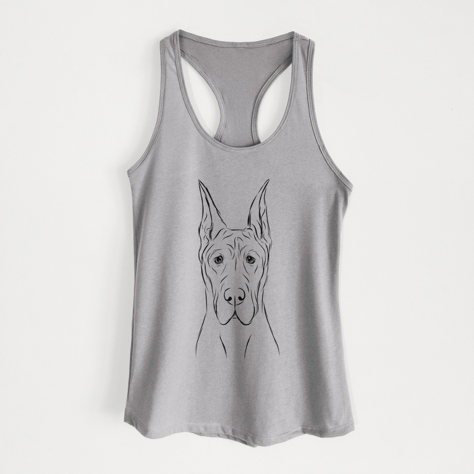 Jude the Great Dane - Women's Racerback Tanktop