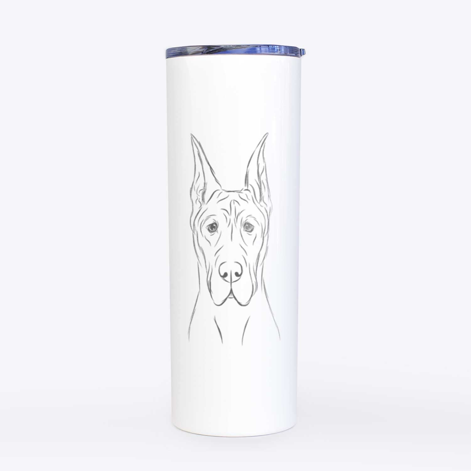 Jude the Great Dane - 20oz Skinny Tumbler