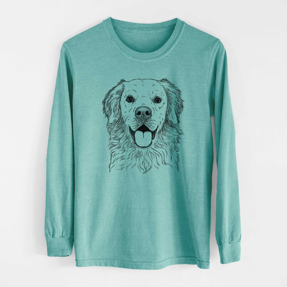 Bare Juniper the Golden Retriever - Heavyweight 100% Cotton Long Sleeve