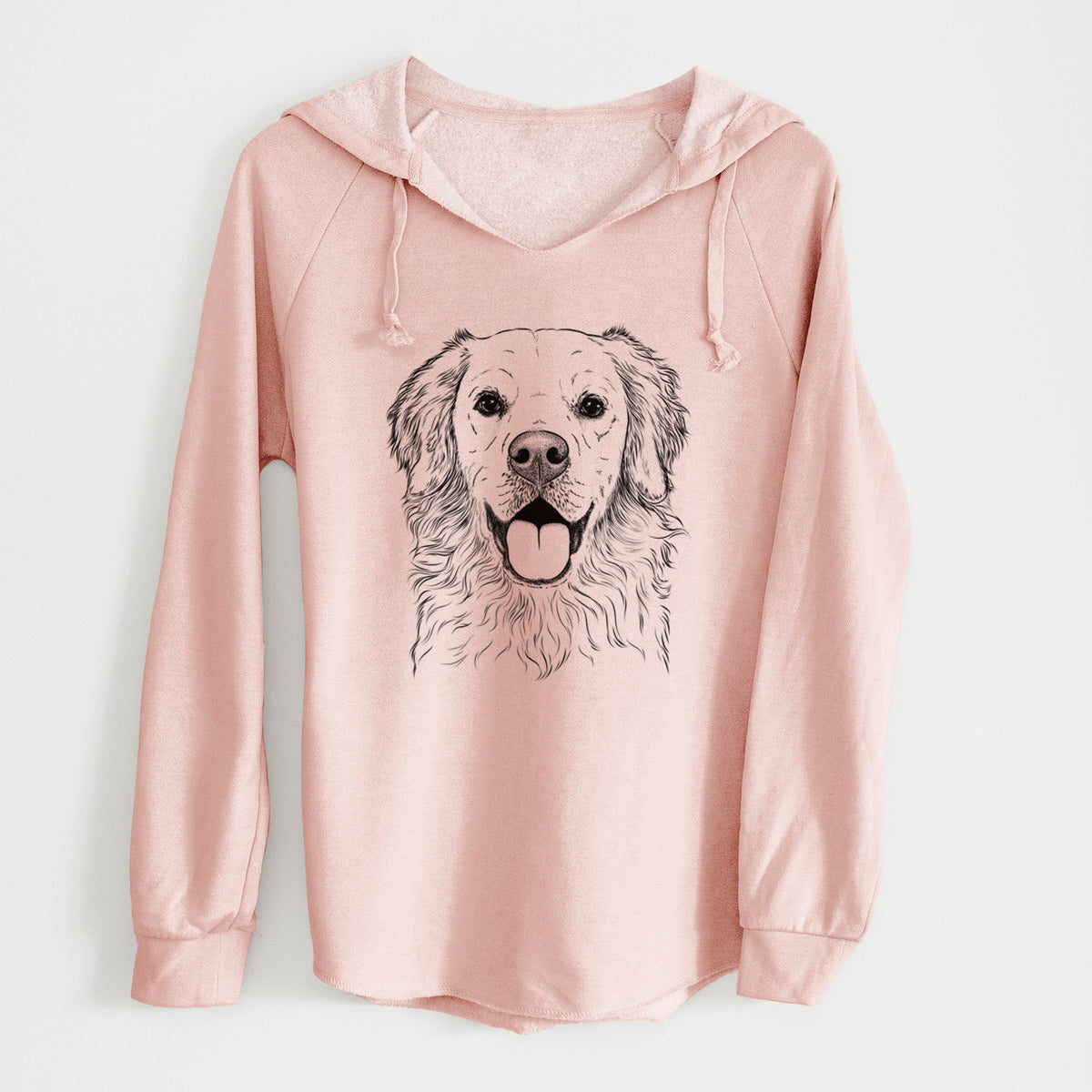 Bare Juniper the Golden Retriever - Cali Wave Hooded Sweatshirt