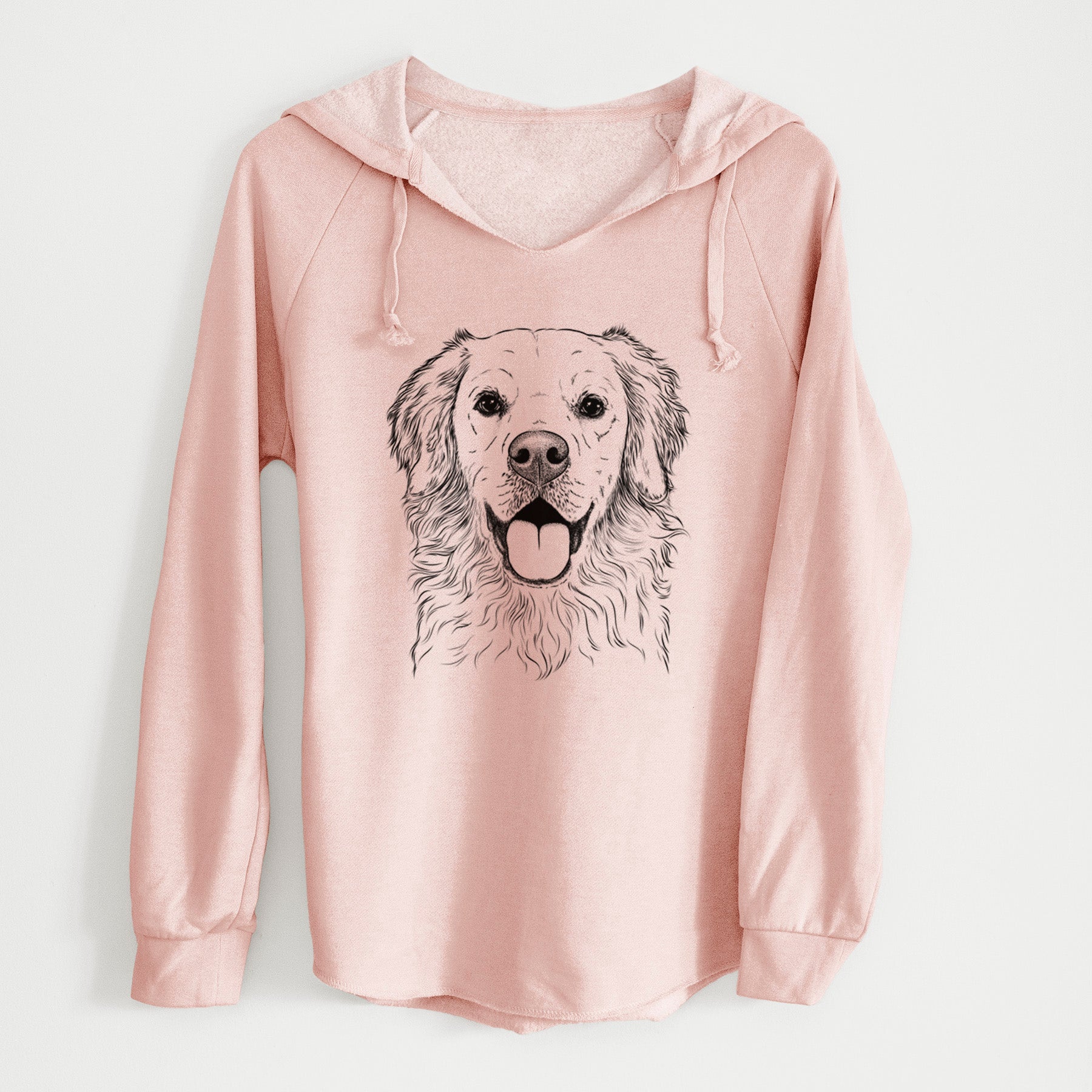 Bare Juniper the Golden Retriever - Cali Wave Hooded Sweatshirt