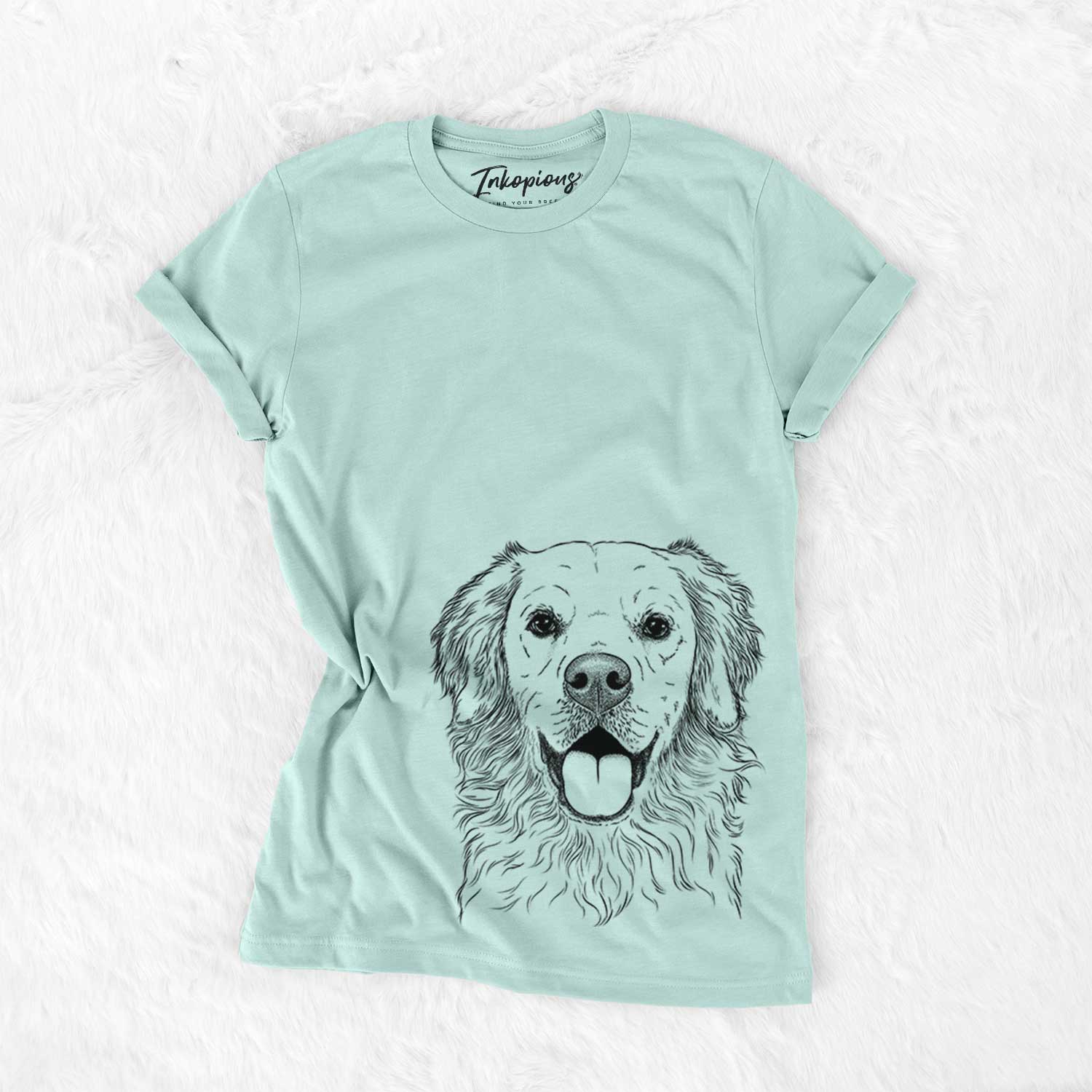 Bare Juniper the Golden Retriever - Unisex Crewneck
