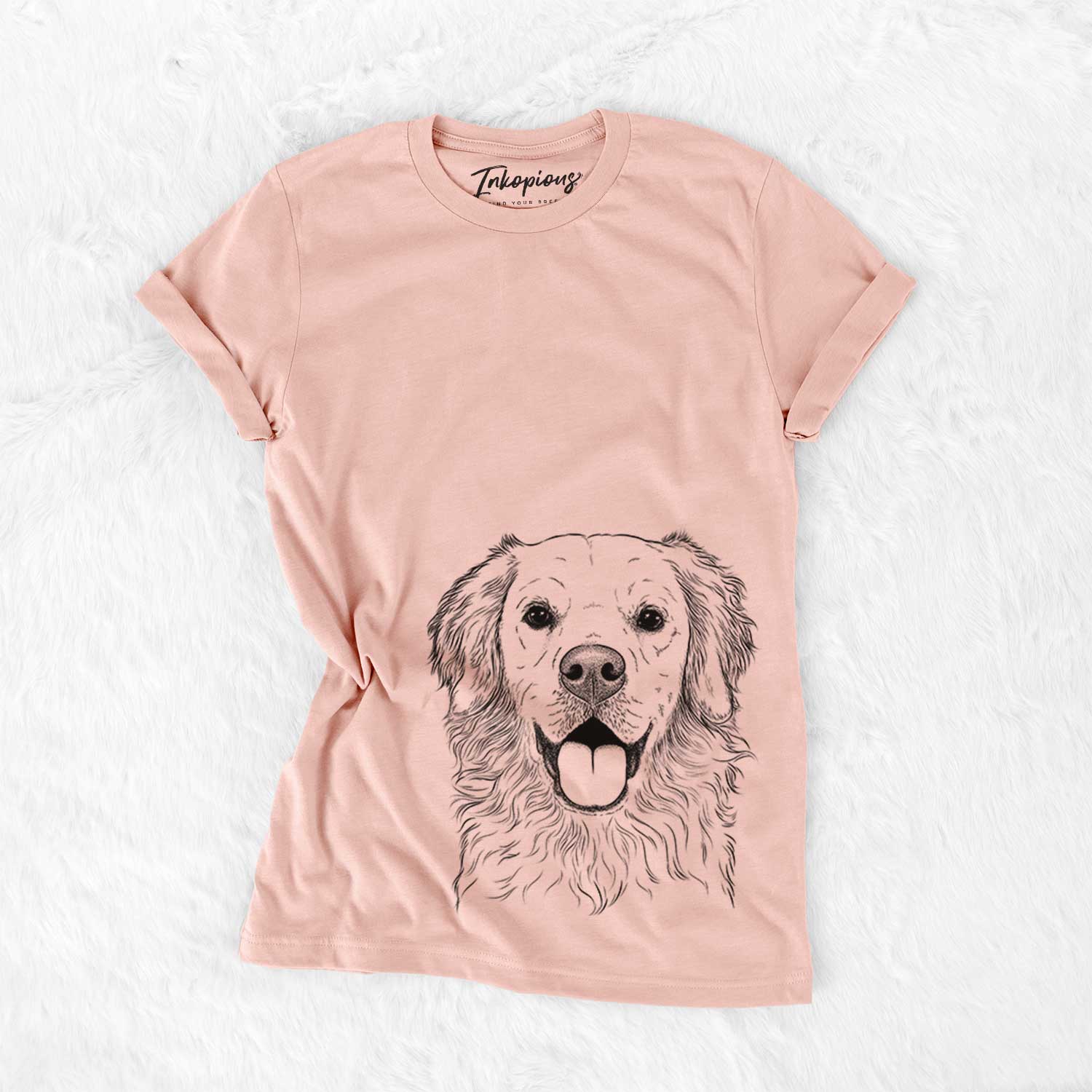 Juniper the Golden Retriever - Bella Canvas Unisex Crewneck