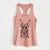 Juno the Belgian Malinois - Women's Racerback Tanktop