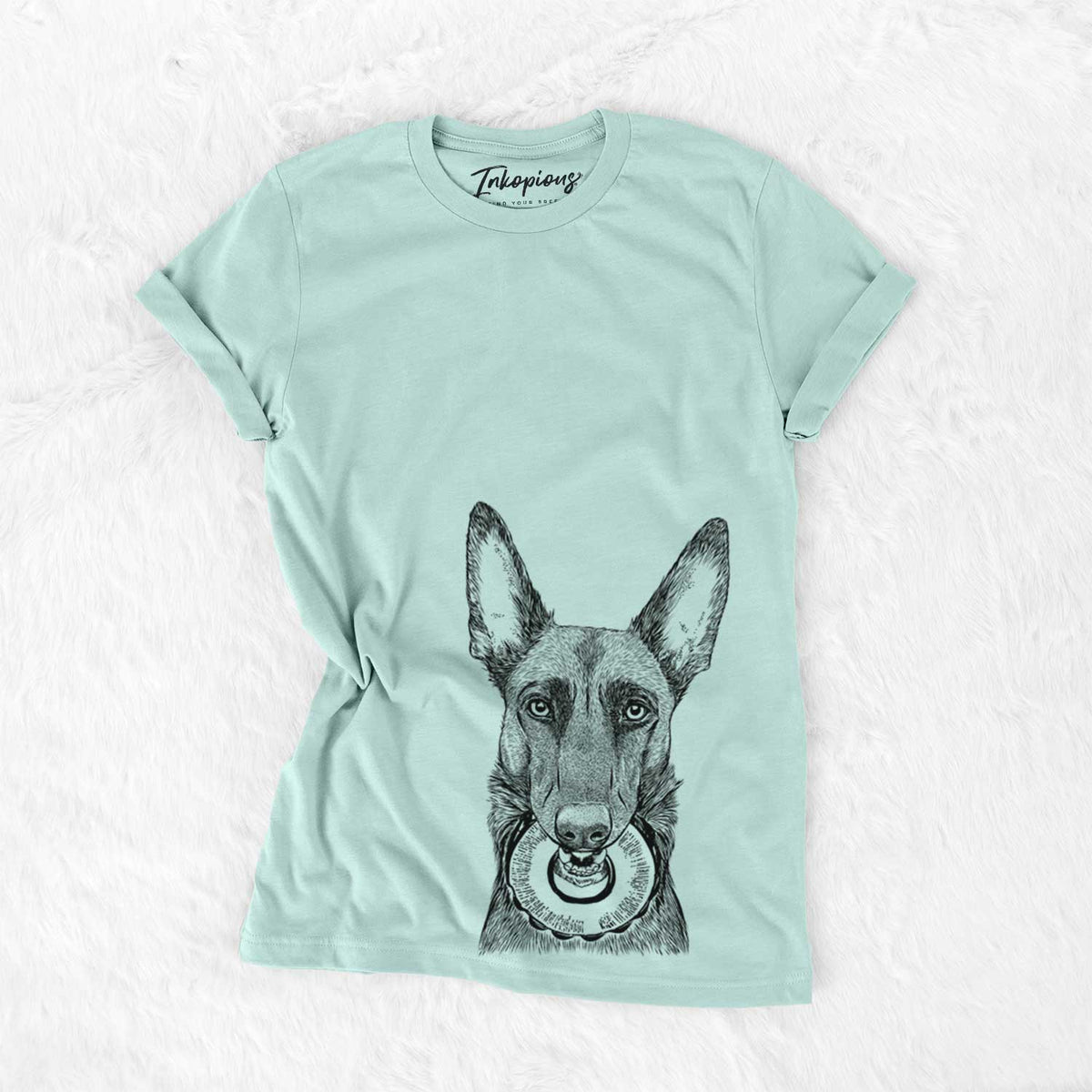 Bare Juno the Belgian Malinois - Unisex Crewneck