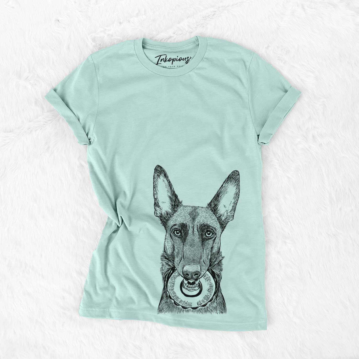 Bare Juno the Belgian Malinois - Unisex Crewneck