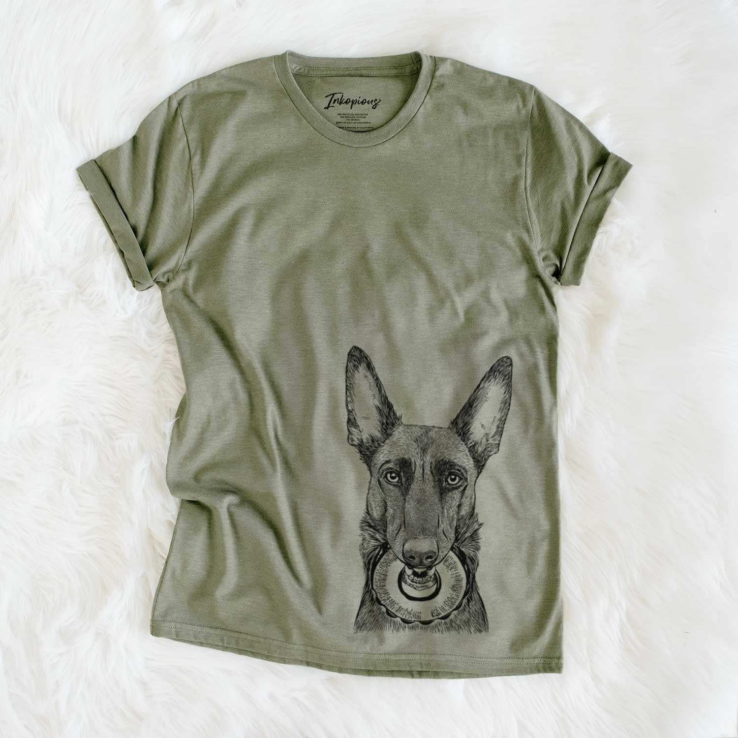 Bare Juno the Belgian Malinois - Unisex Crewneck