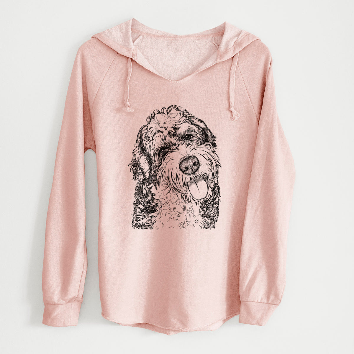 Bare Kaci the Bernedoodle - Cali Wave Hooded Sweatshirt