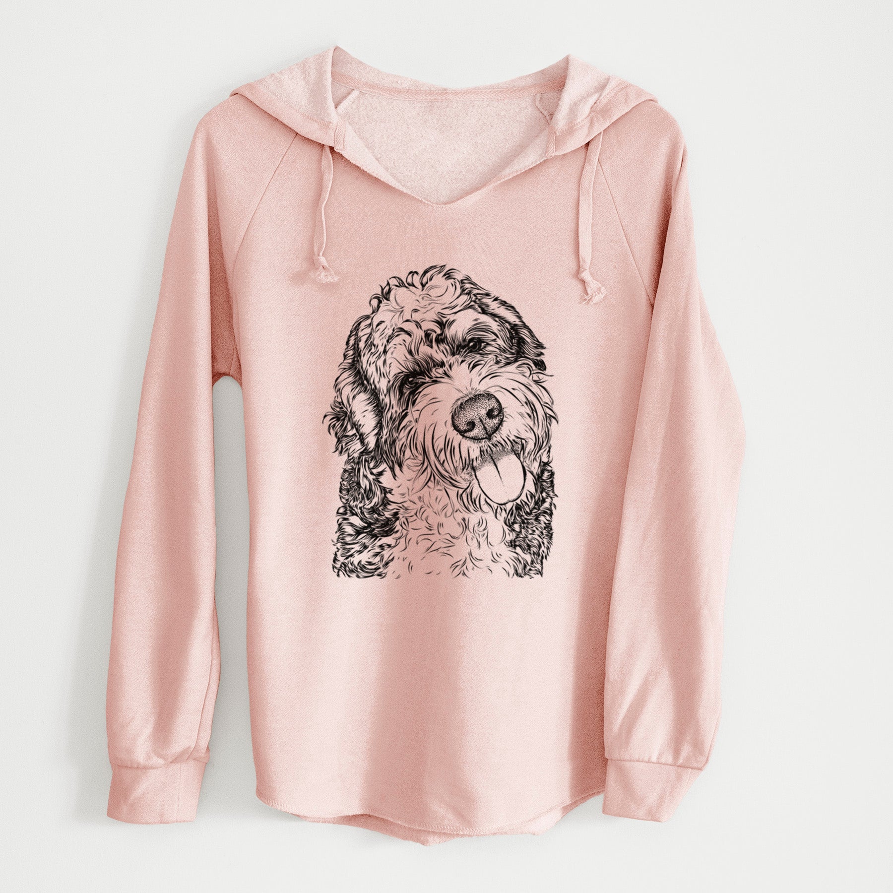 Bare Kaci the Bernedoodle - Cali Wave Hooded Sweatshirt