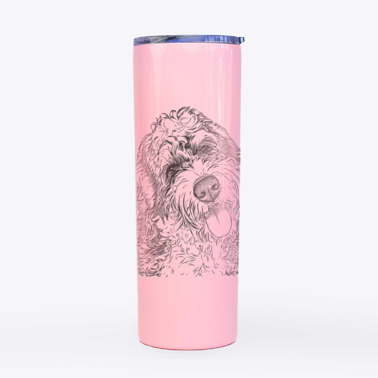 Kaci the Bernedoodle - 20oz Skinny Tumbler