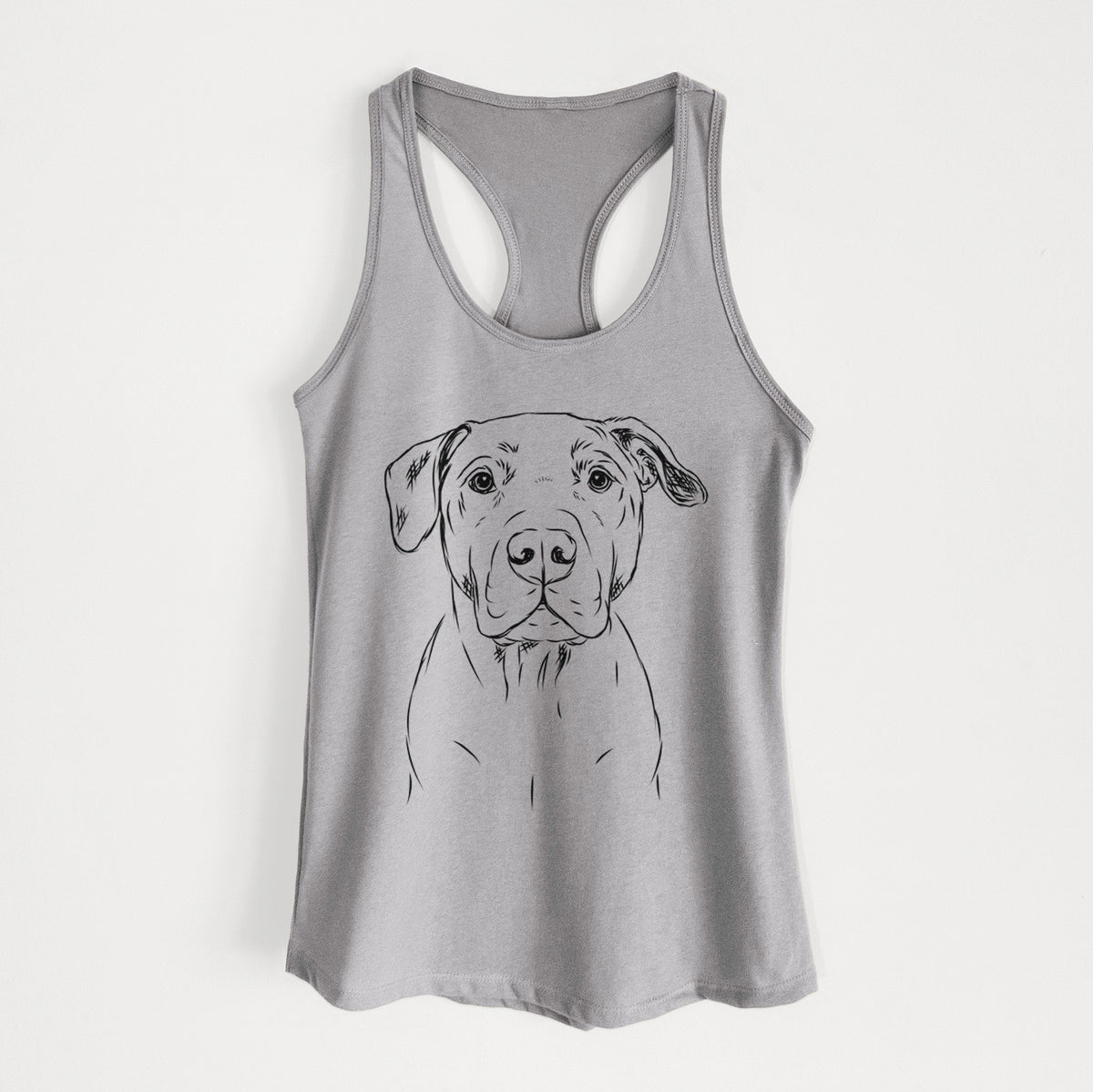 Kadin the Pitbull - Women&#39;s Racerback Tanktop