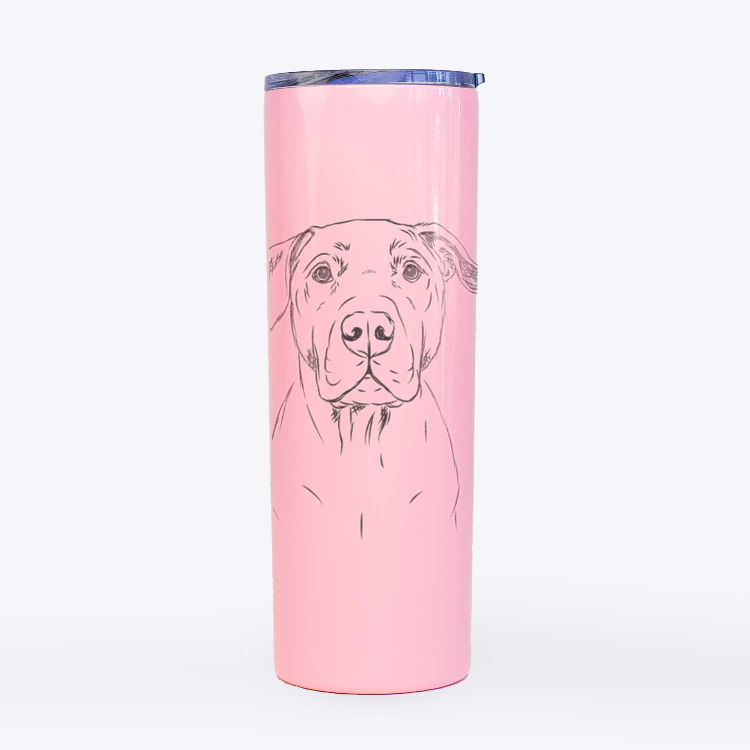 Kadin the Pitbull - 20oz Skinny Tumbler