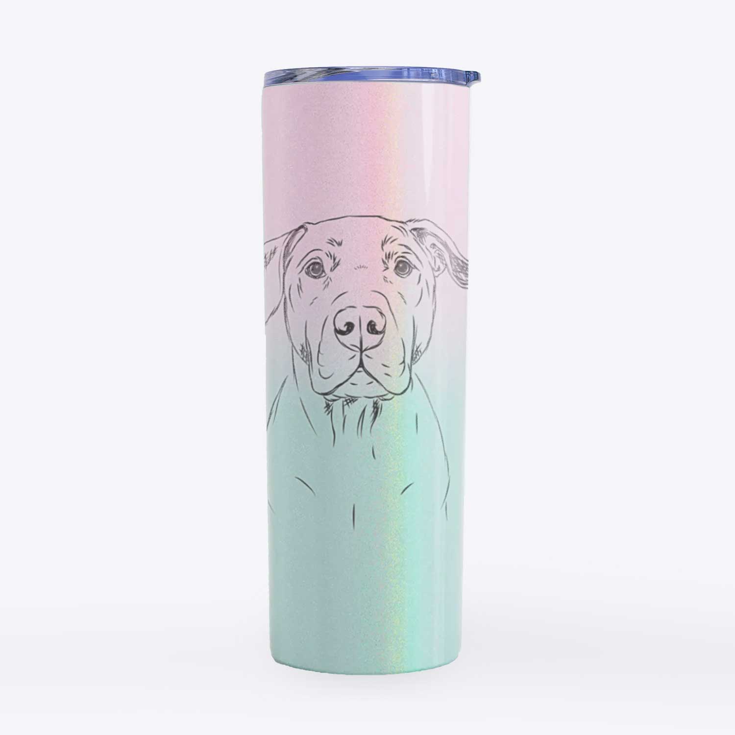 Kadin the Pitbull - 20oz Skinny Tumbler