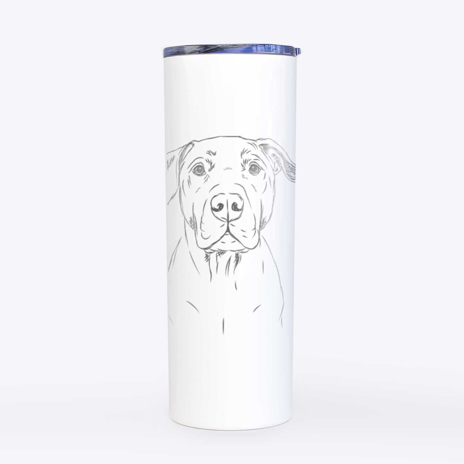 Kadin the Pitbull - 20oz Skinny Tumbler