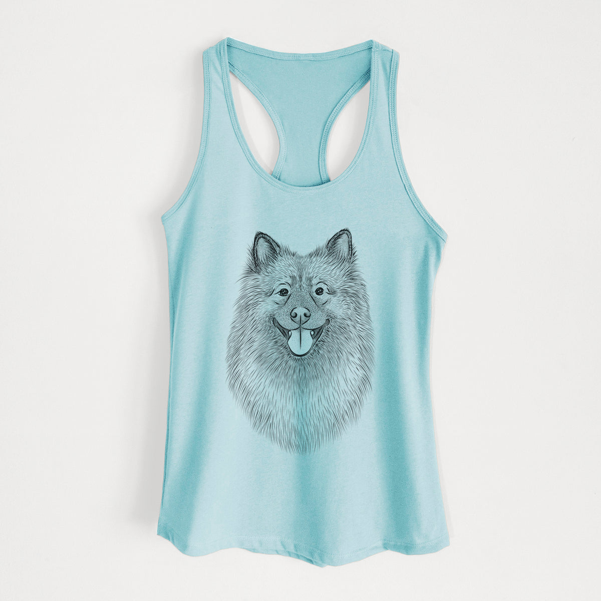 Kai the Keeshond - Women's Racerback Tanktop