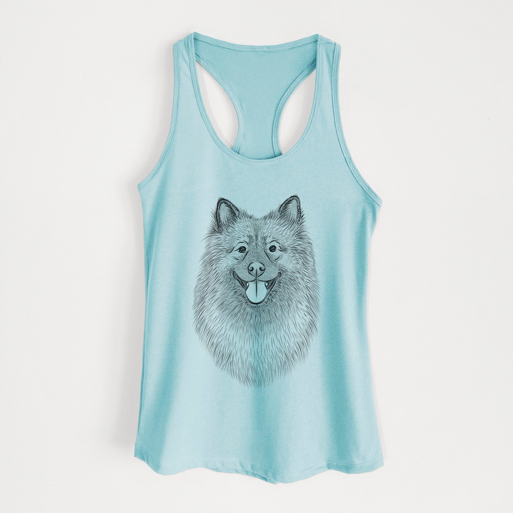 Kai the Keeshond - Women's Racerback Tanktop