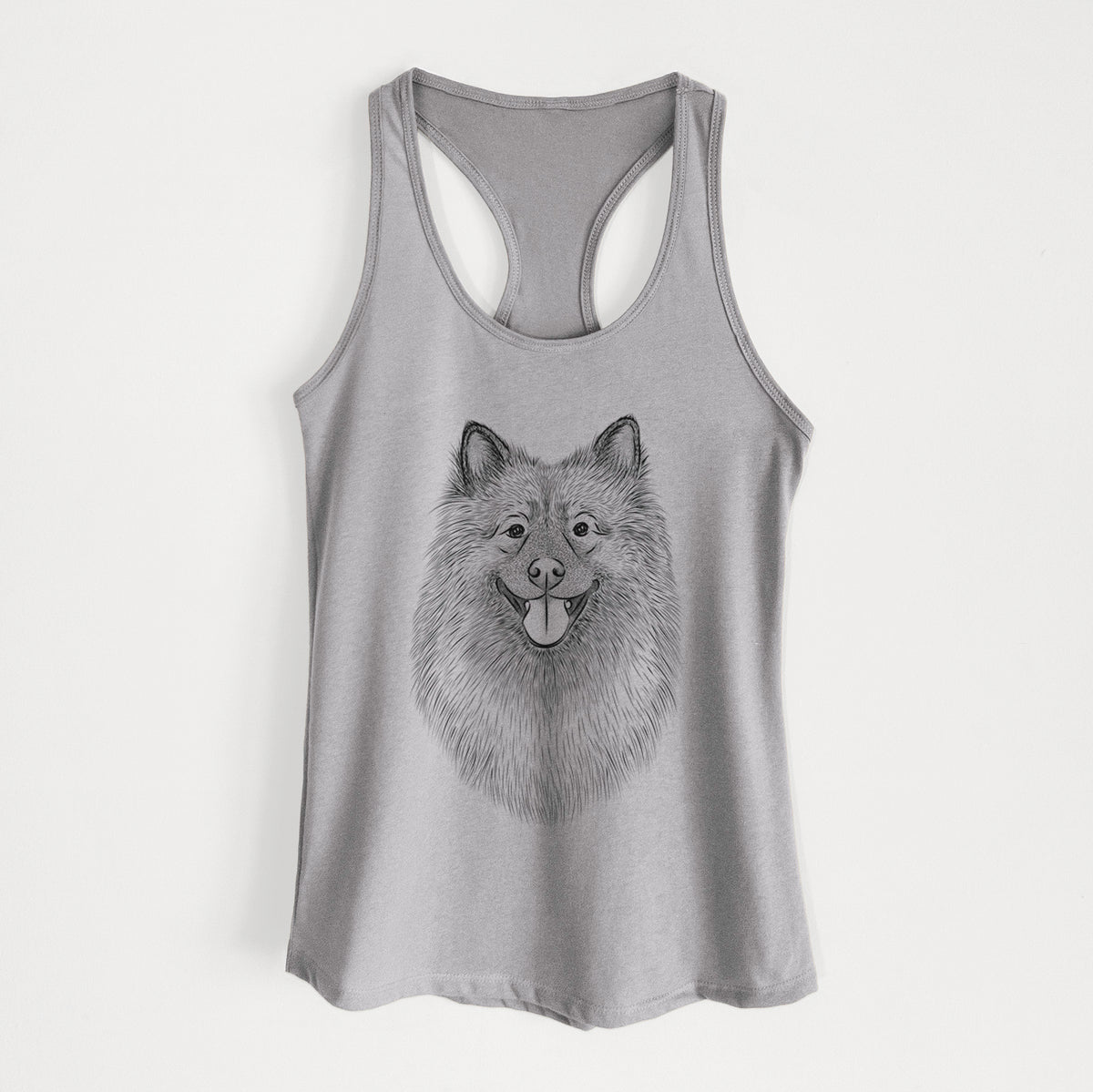 Kai the Keeshond - Women&#39;s Racerback Tanktop