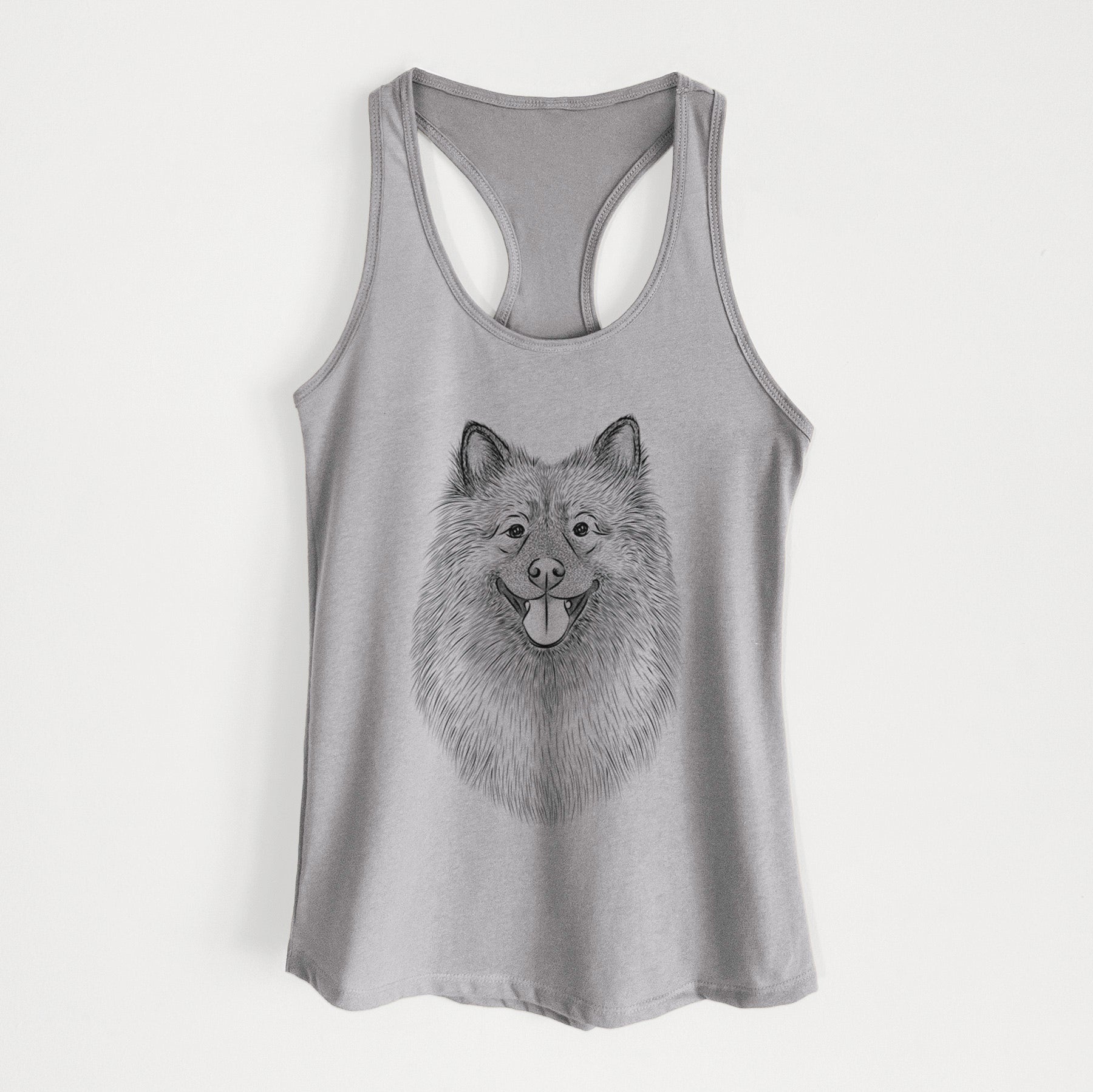 Kai the Keeshond - Women's Racerback Tanktop