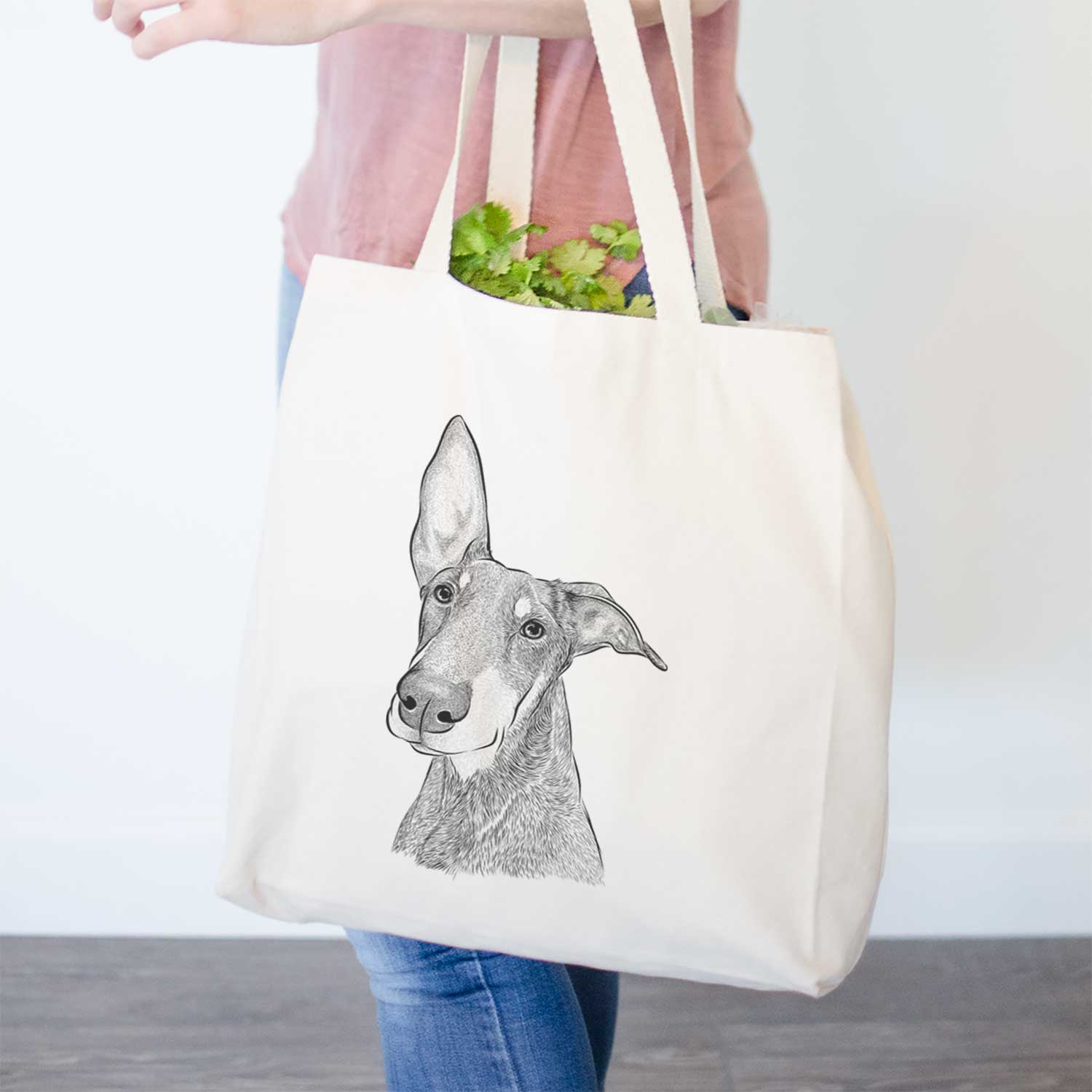 Kain the Doberman Pinscher - Tote Bag