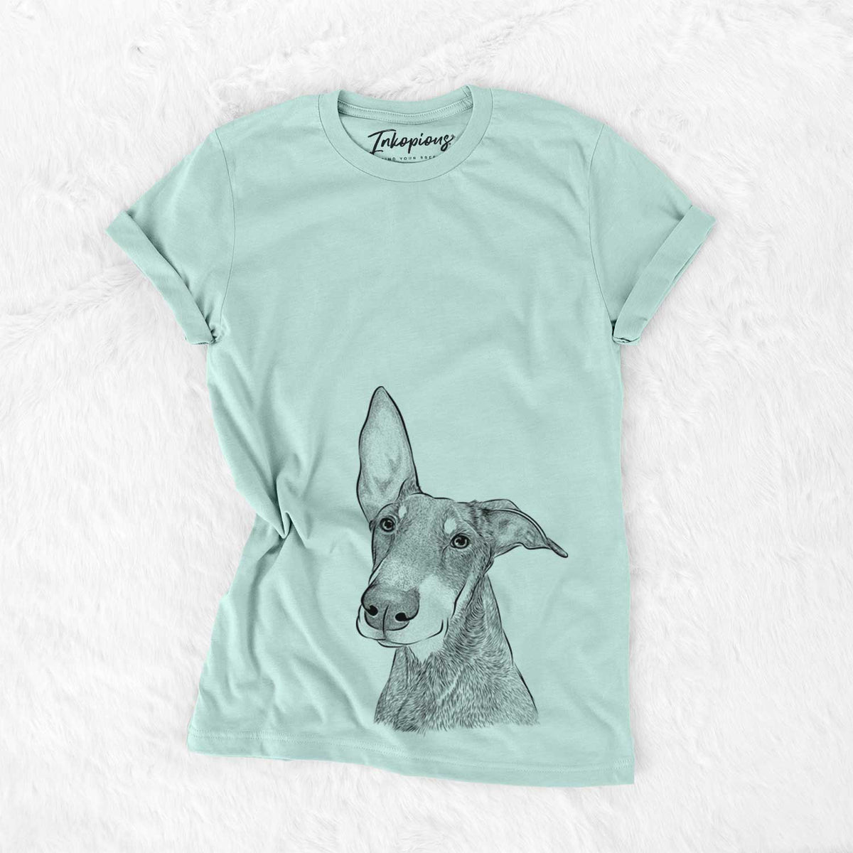 Kain the Doberman Pinscher - Bella Canvas Unisex Crewneck