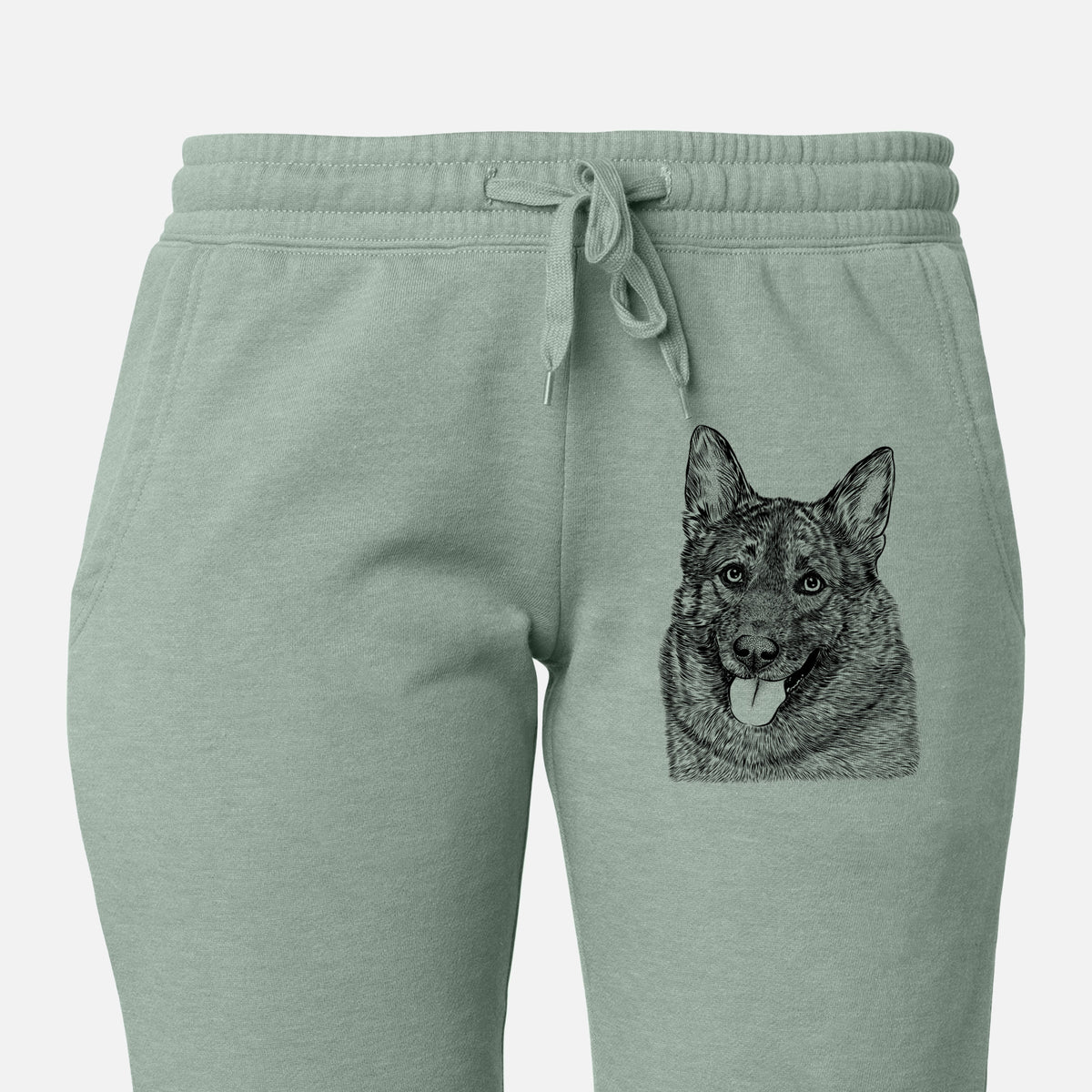 Kasia the Norwegian Elkhound - Women&#39;s Cali Wave Joggers