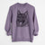 Bare Kasia the Norwegian Elkhound - Unisex Pigment Dyed Crew Sweatshirt