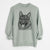 Bare Kasia the Norwegian Elkhound - Unisex Pigment Dyed Crew Sweatshirt