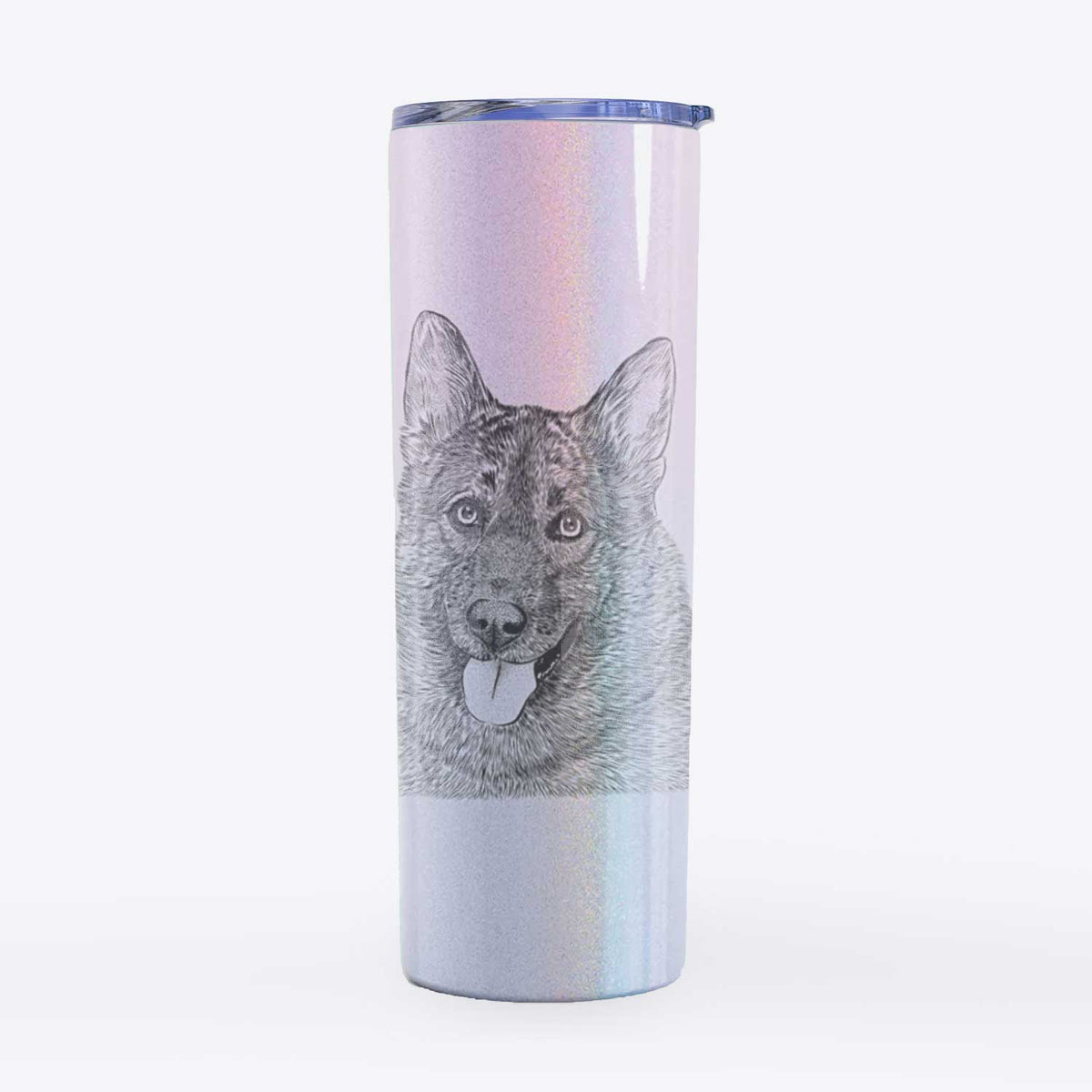 Kasia the Norwegian Elkhound - 20oz Skinny Tumbler