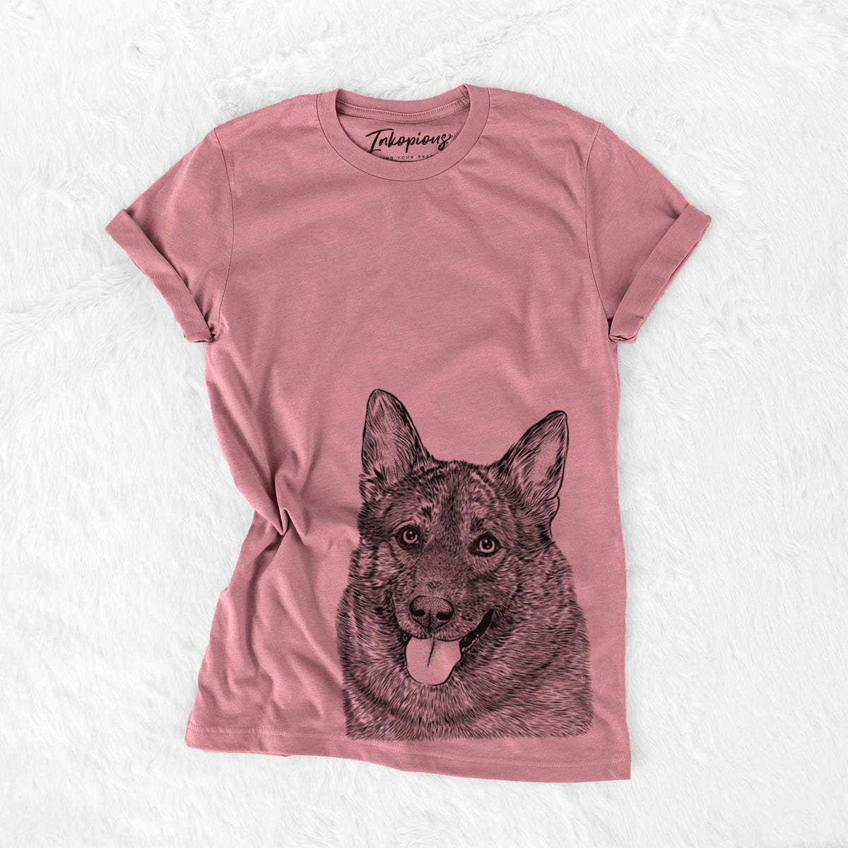 Bare Kasia the Norwegian Elkhound - Unisex Crewneck