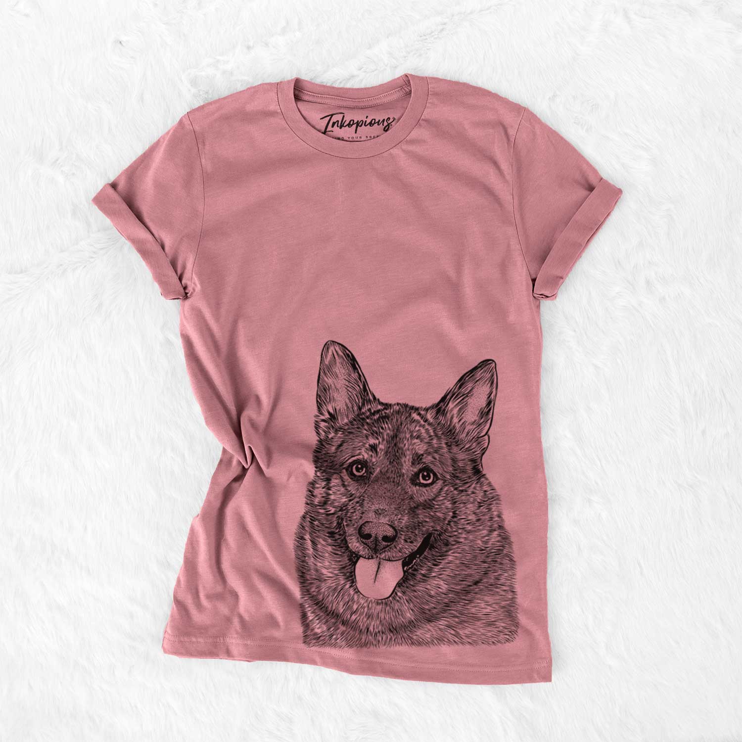 Bare Kasia the Norwegian Elkhound - Unisex Crewneck