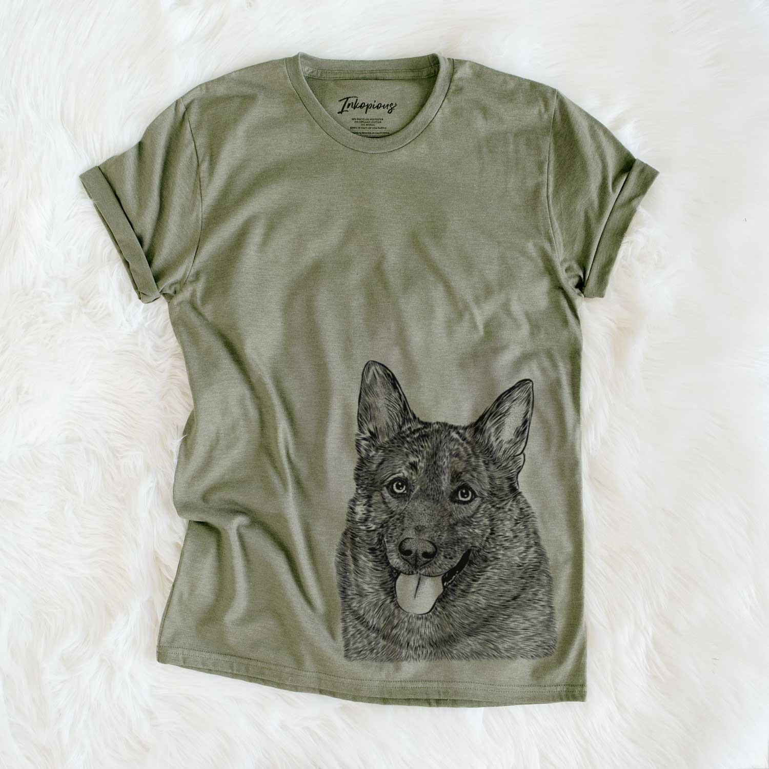 Bare Kasia the Norwegian Elkhound - Unisex Crewneck