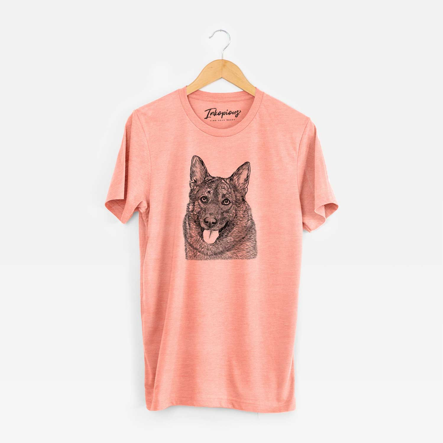 Bare Kasia the Norwegian Elkhound - Unisex Crewneck