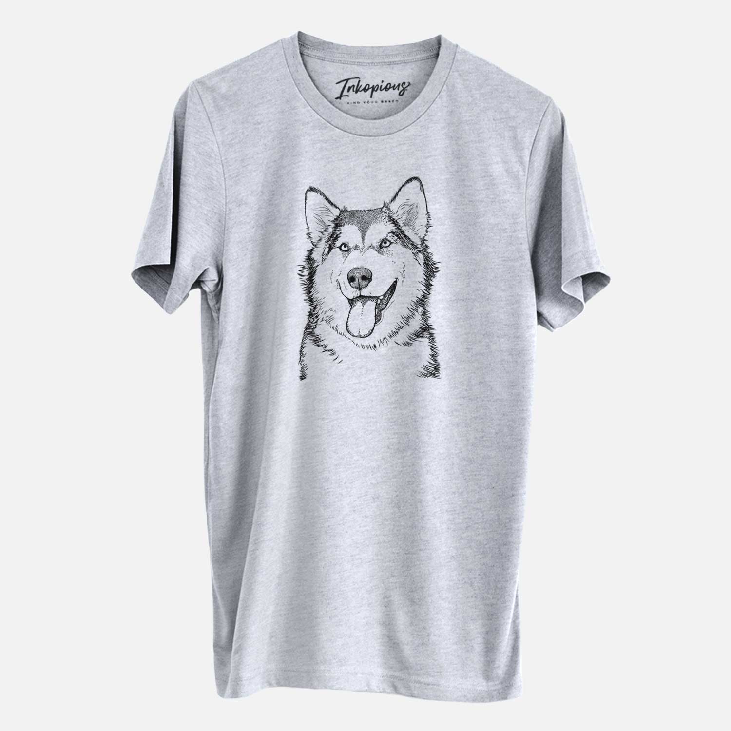 Bare Kaskae the Alaskan Malamute - Unisex Crewneck