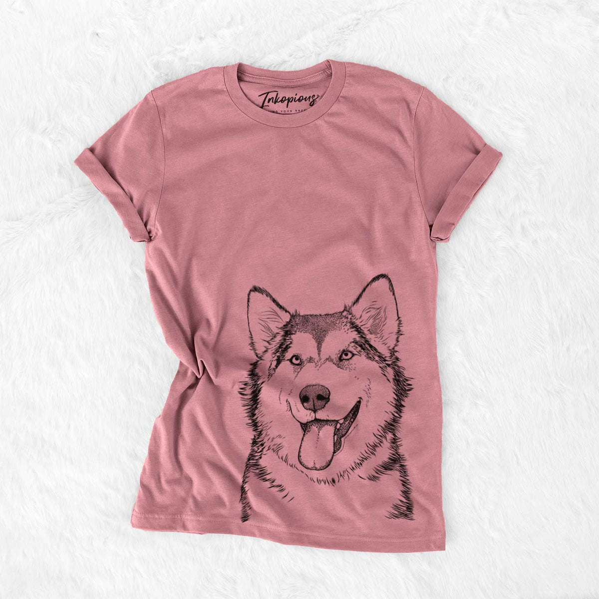 Bare Kaskae the Alaskan Malamute - Unisex Crewneck