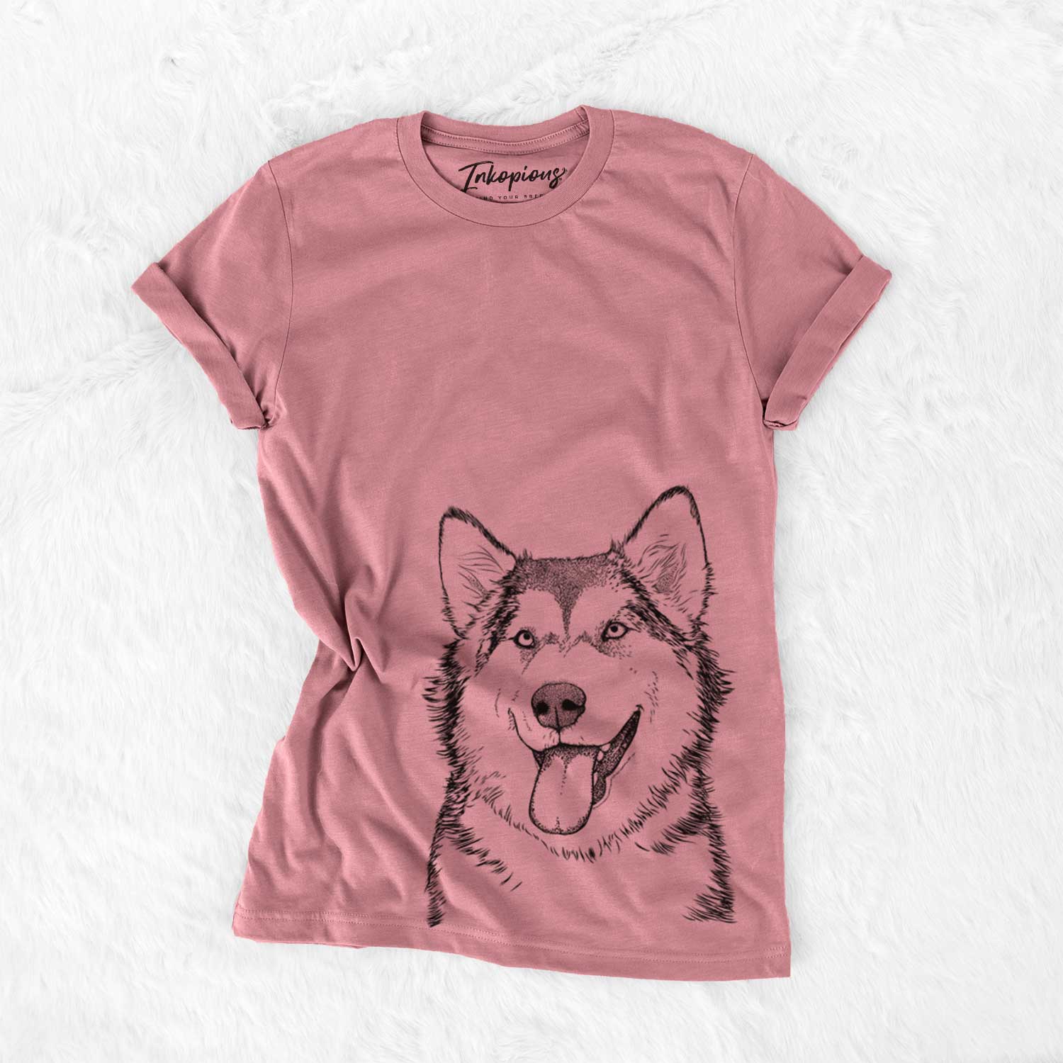 Bare Kaskae the Alaskan Malamute - Unisex Crewneck