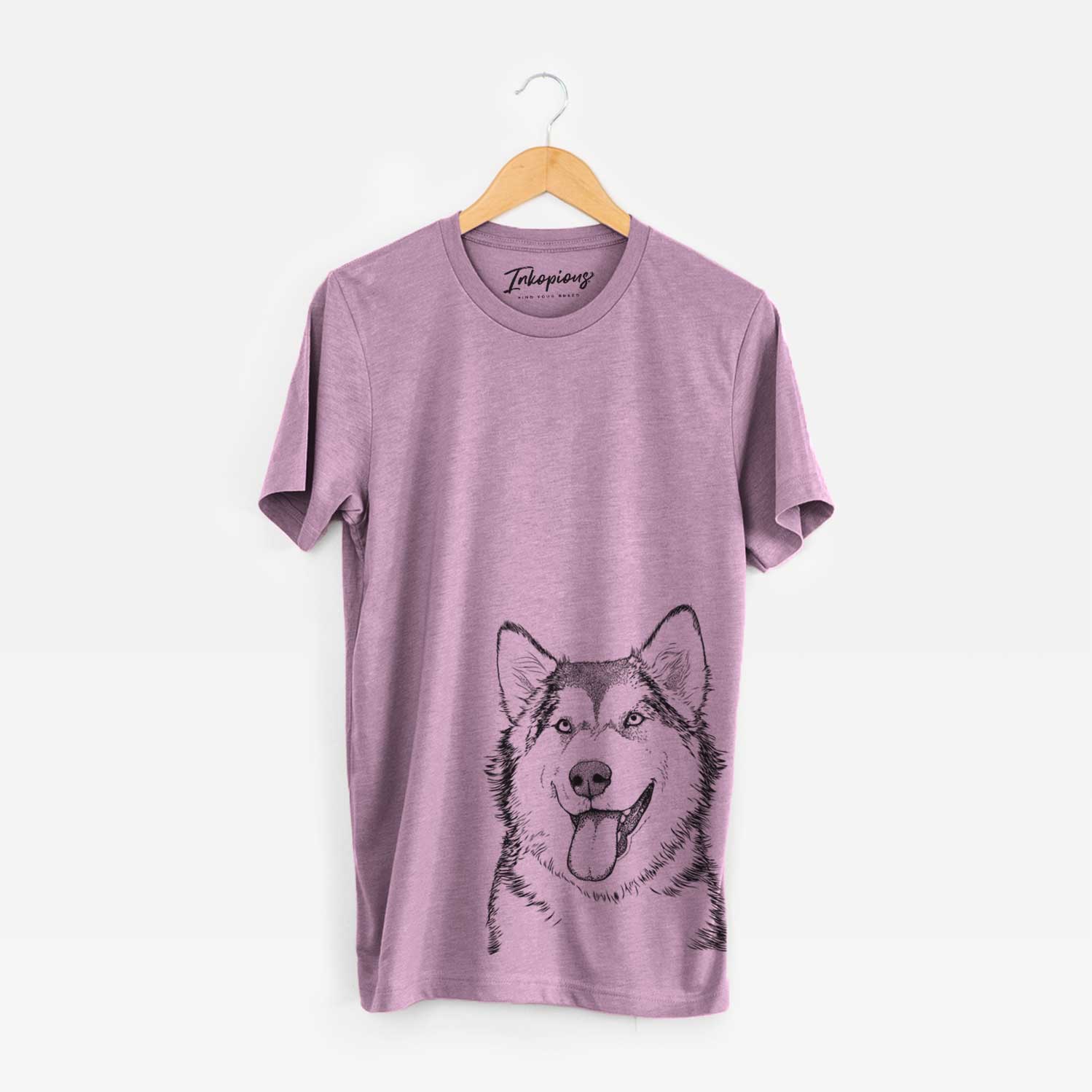 Bare Kaskae the Alaskan Malamute - Unisex Crewneck