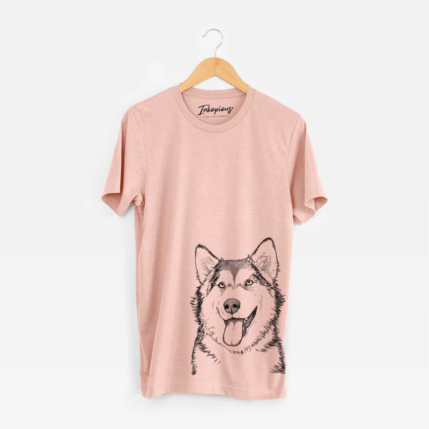 Bare Kaskae the Alaskan Malamute - Unisex Crewneck