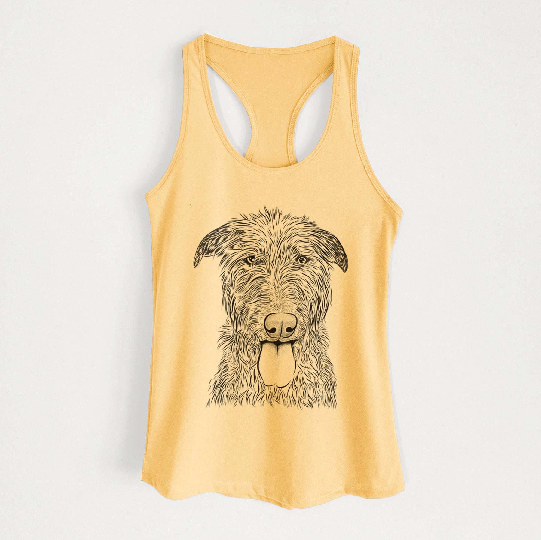 Keeva the Irish Wolfhound - Women's Racerback Tanktop