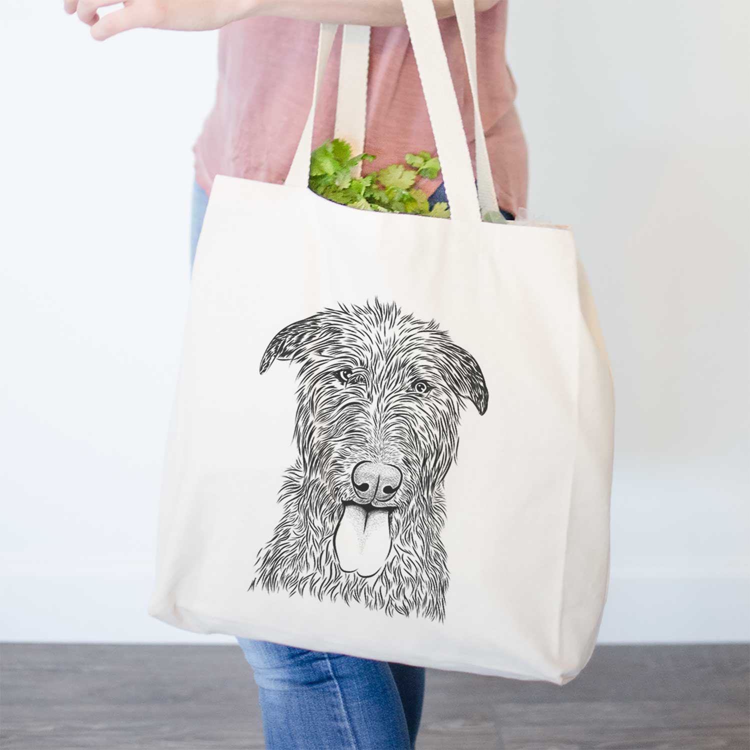 Keeva the Irish Wolfhound - Tote Bag