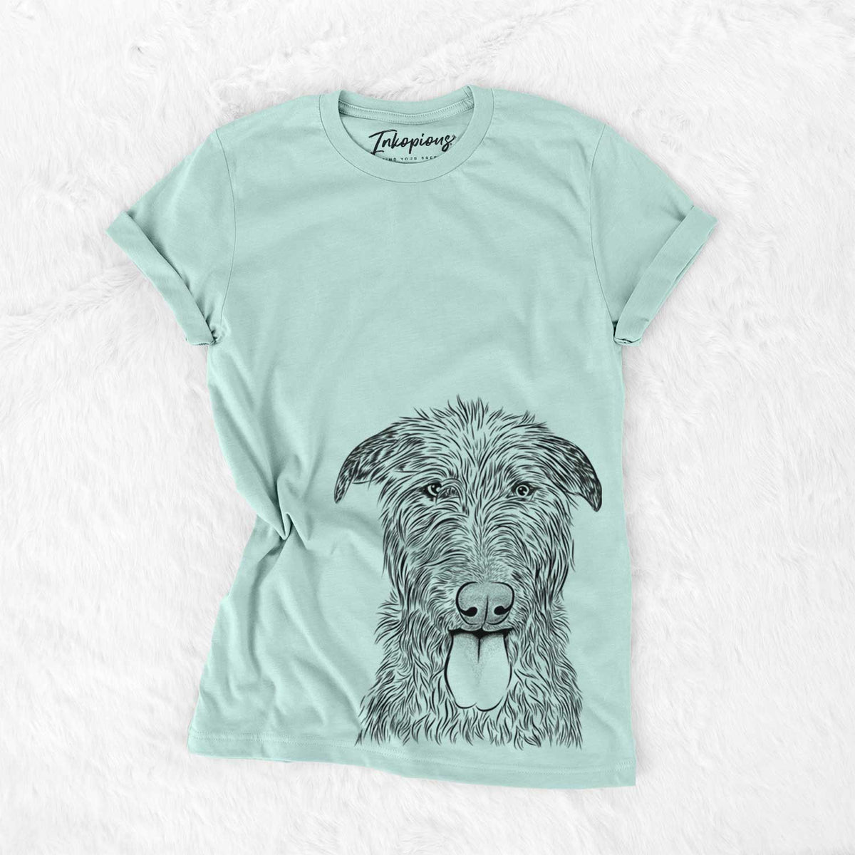 Bare Keeva the Irish Wolfhound - Unisex Crewneck