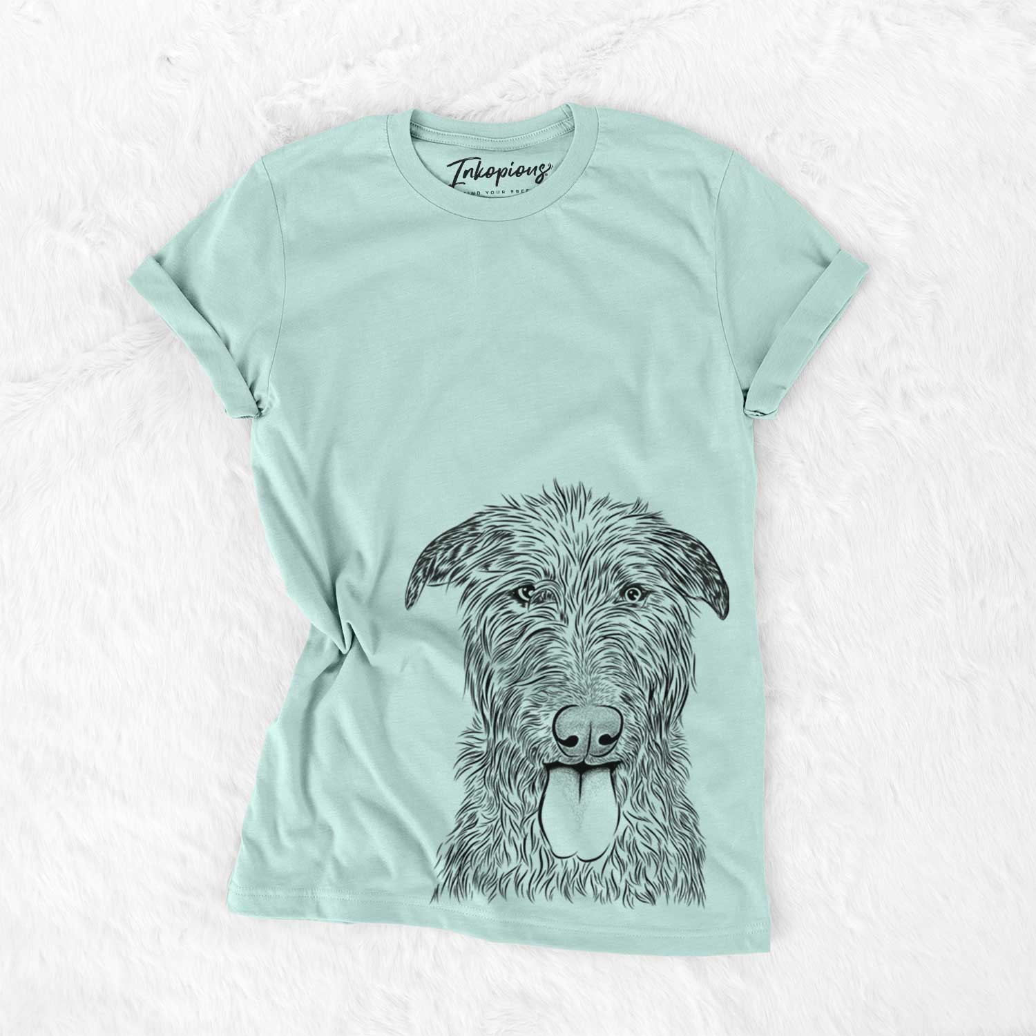 Bare Keeva the Irish Wolfhound - Unisex Crewneck