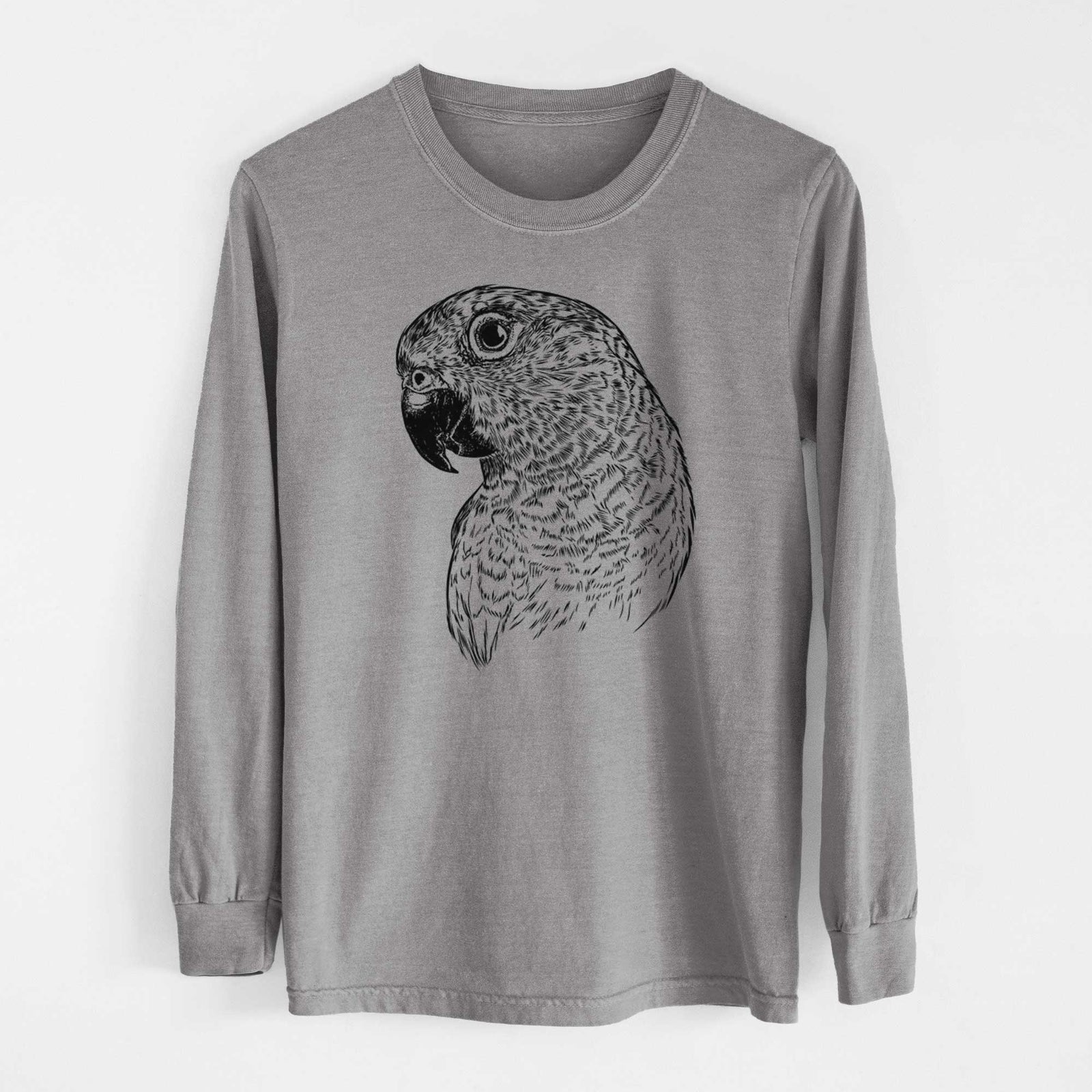 Bare Kelly the Conure - Heavyweight 100% Cotton Long Sleeve