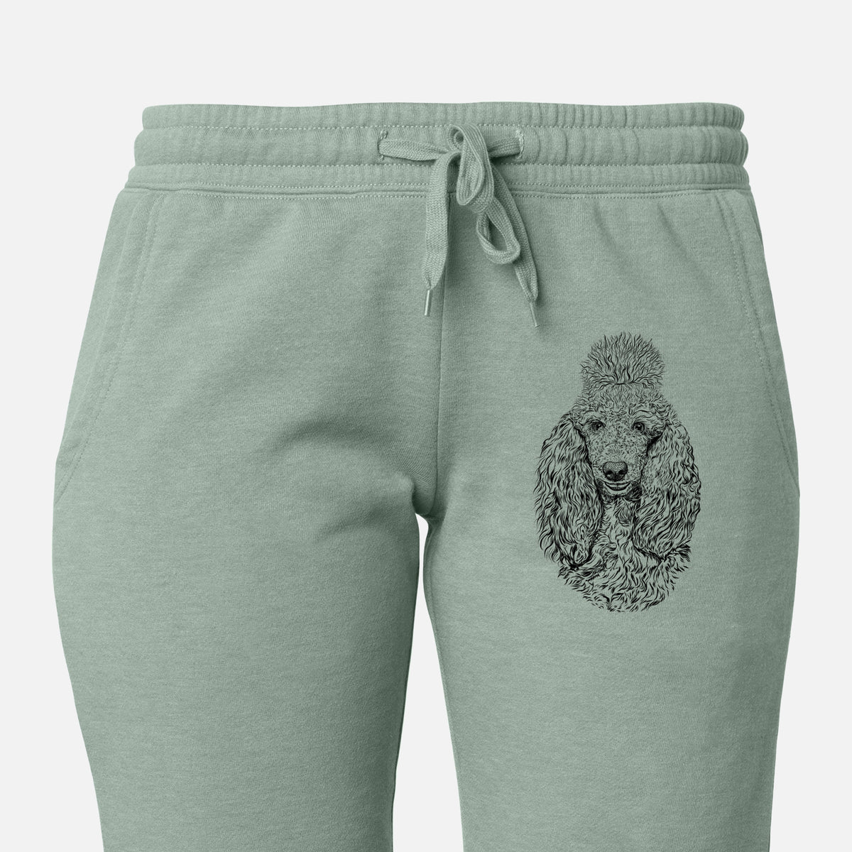 Kenna the Standard Poodle - Women&#39;s Cali Wave Joggers