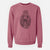 Bare Kenna the Standard Poodle - Unisex Pigment Dyed Crew Sweatshirt