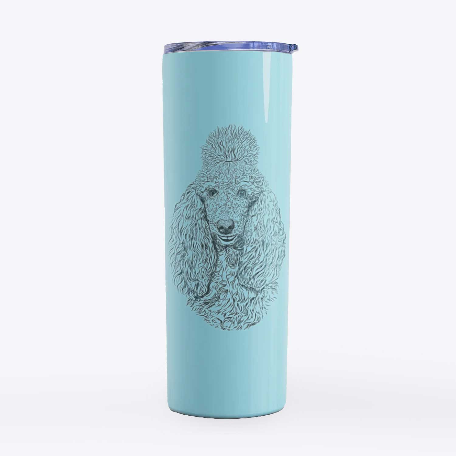 Kenna the Standard Poodle - 20oz Skinny Tumbler