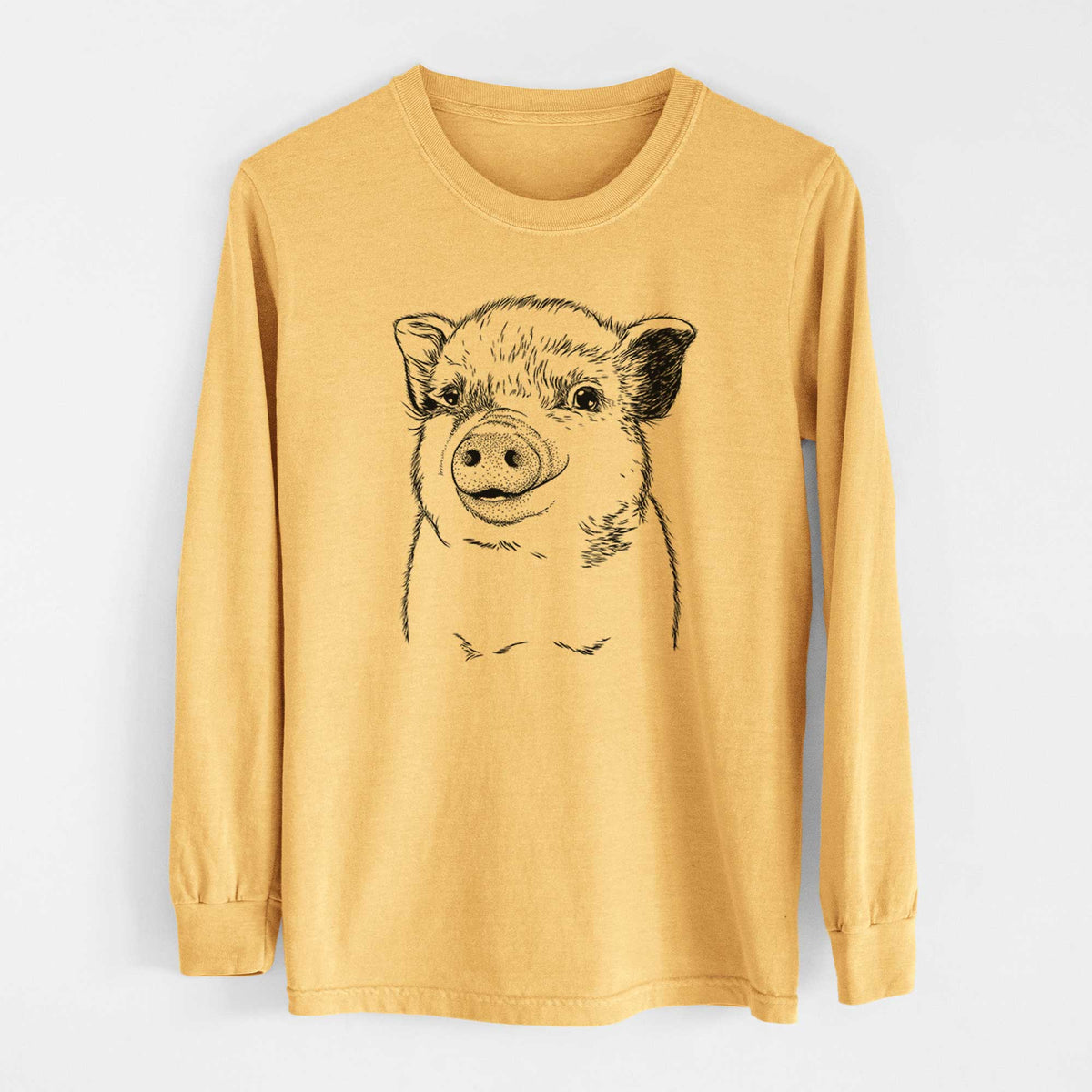 Bare Kevin the Spotted Pig - Heavyweight 100% Cotton Long Sleeve