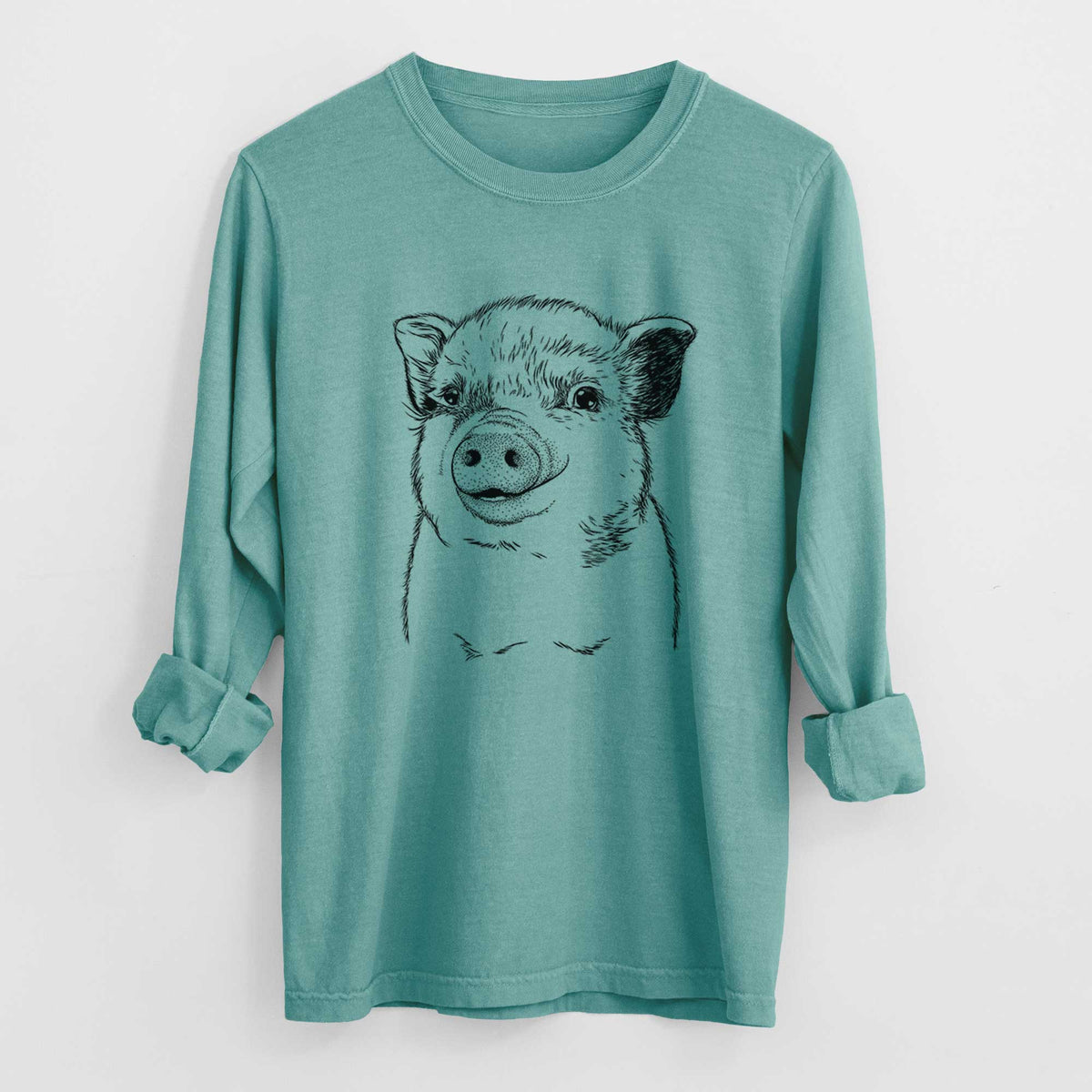 Bare Kevin the Spotted Pig - Heavyweight 100% Cotton Long Sleeve