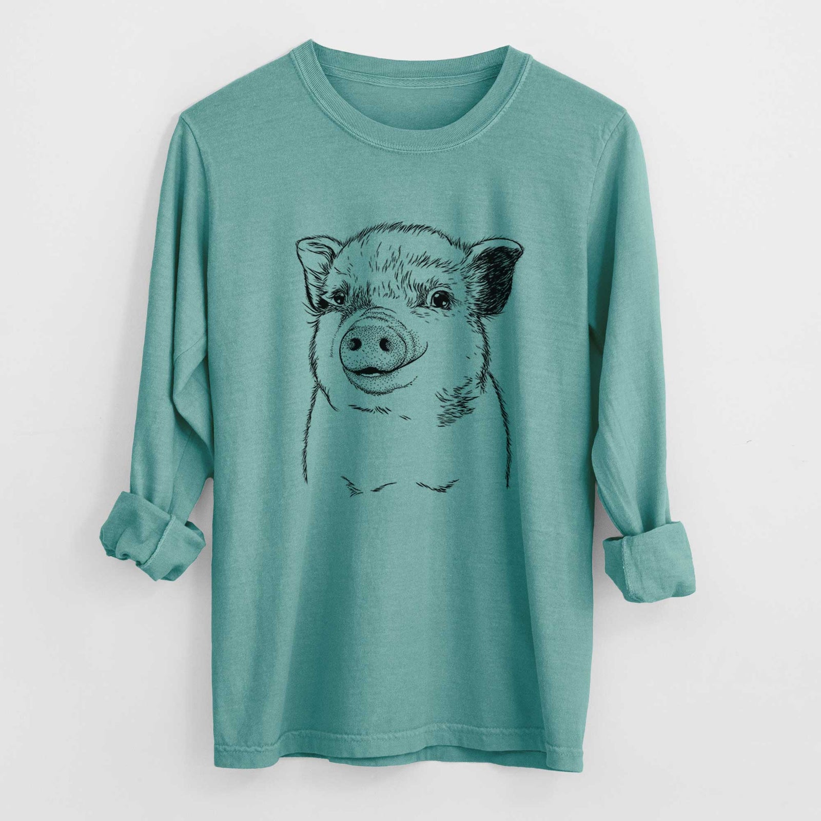 Bare Kevin the Spotted Pig - Heavyweight 100% Cotton Long Sleeve