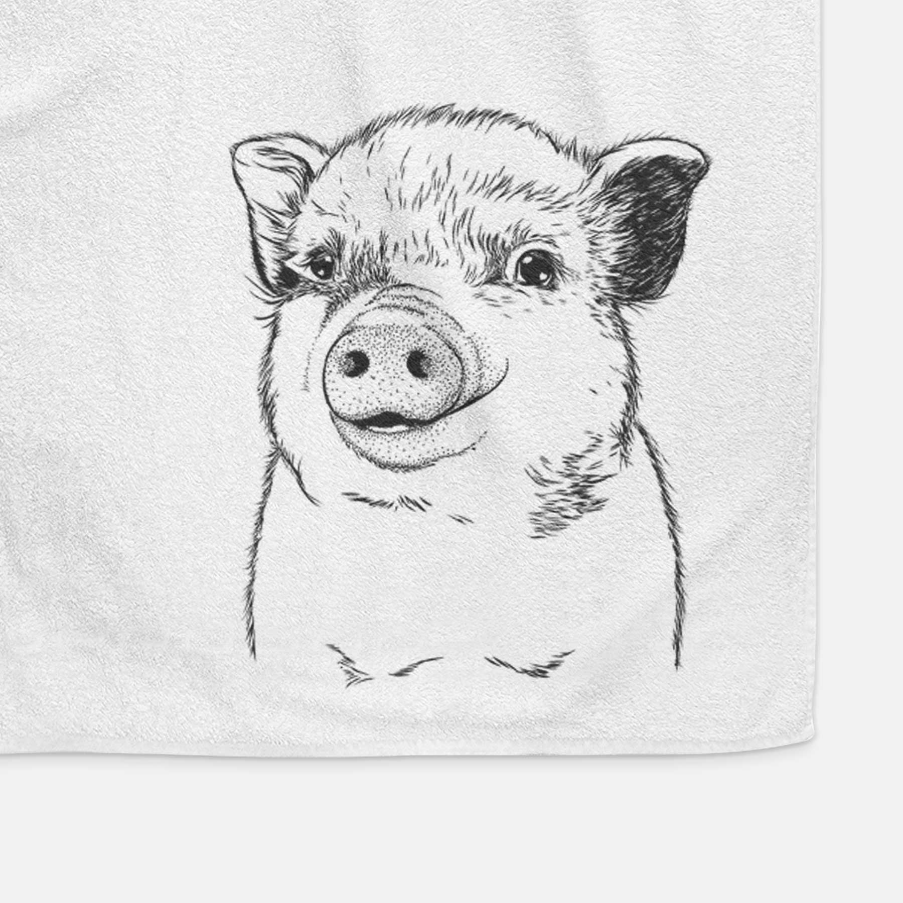 Kevin the Spotted Pig Decorative Hand Towel